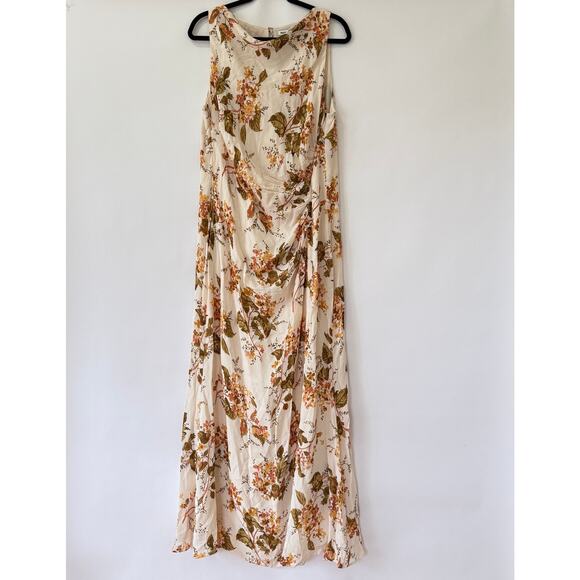 Reformation Womens Senna Floral Maxi Dress Bella Multicolor Size 14 NWT - Picture 6 of 14